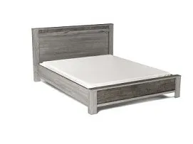 Кровать (каркас) Люкс 1600, Денвер (1764*2213*1022) Риббек серый, 11722