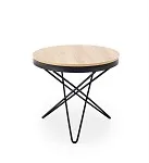 Стол журнальный Halmar LEILA (натуральный/черный) | изображение 7