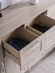 Тумба Сириус, 4 двери и 2 ящика, 156х41х95 см, дуб сонома | изображение 6