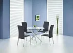 Стол обеденный Halmar RAYMOND (прозрачный/хром) | изображение 6