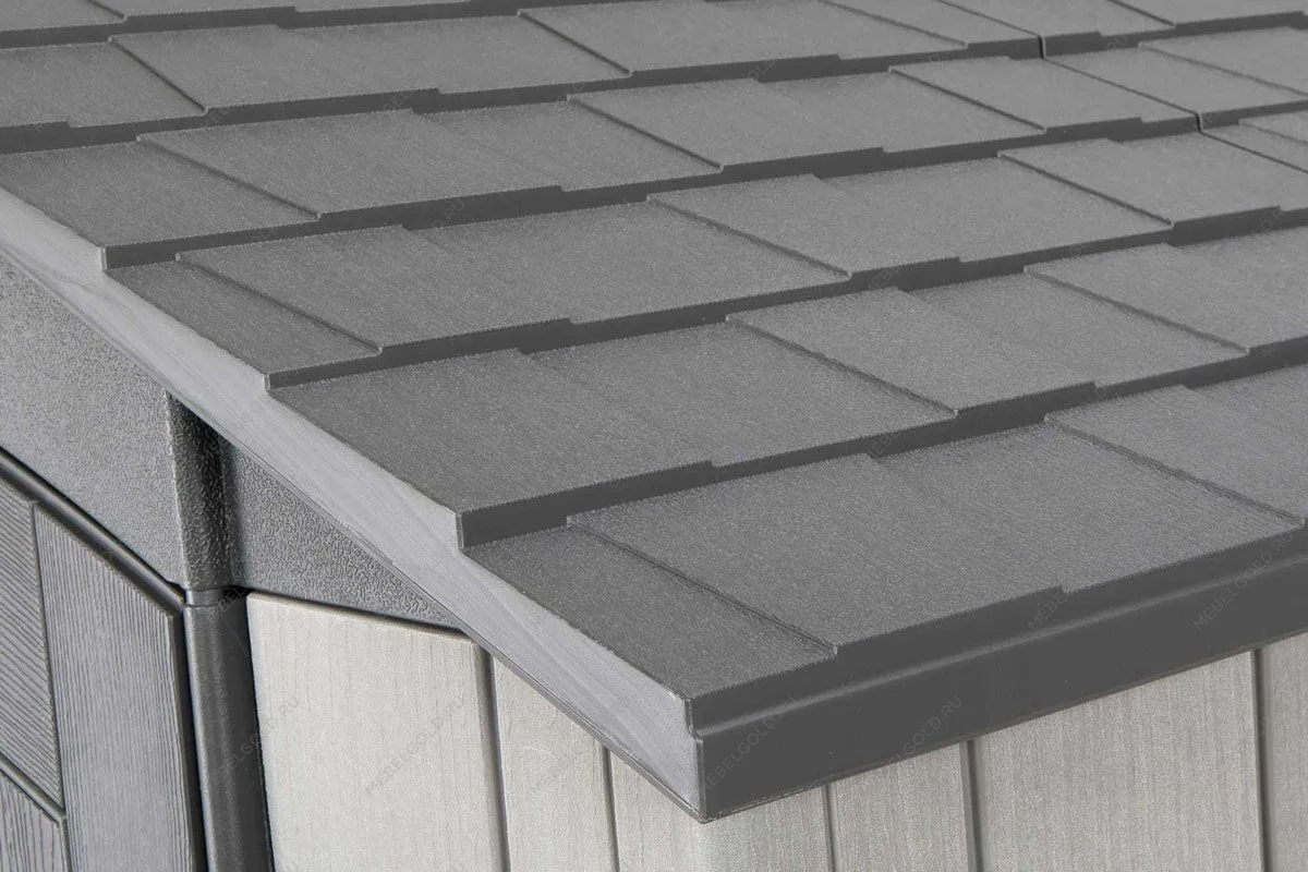 Сарай пластиковый WoodLook 7*9.5 | изображение 7