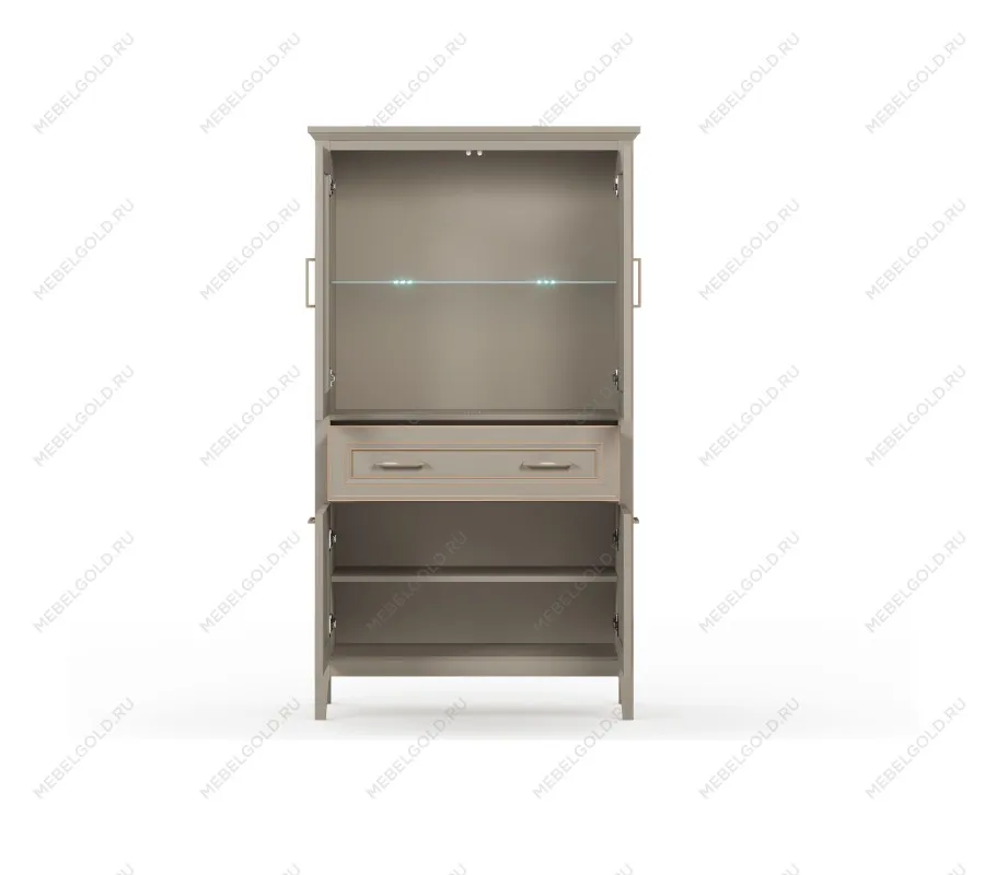 Шкаф-витрина Классик REG2W2D1S/170 - Выставка м. Марьина роща | изображение 1