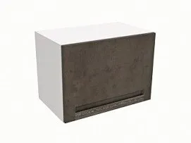 Шкаф под вытяжку ШВ-50, Грей (500*320*360) Бетон темный, 21424