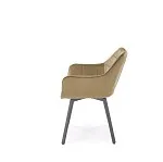 Стул кухонный Halmar K588 (бежевый/черный) | изображение 2