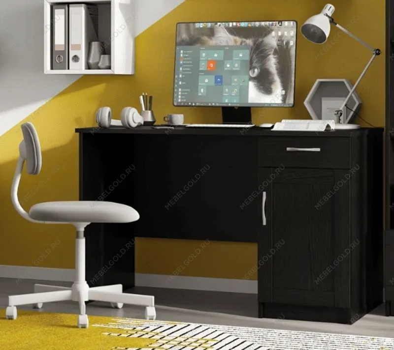 КАСТОР (KULLEN) стол письменный ИКЕА / IKEA 116х65 Дуб Венге | изображение 4