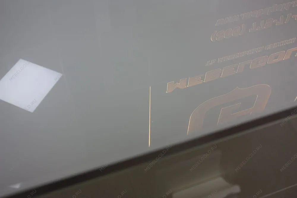 Шкаф 6-ти дв. для платья и белья Диора слоновая кость/золото ДШ2/6 | изображение 3