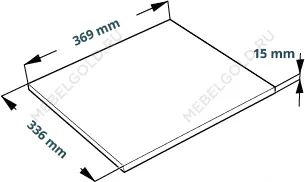 КАЛЛАКС / ФОРА Полка 4.1, цвет дуб беленый | изображение 2
