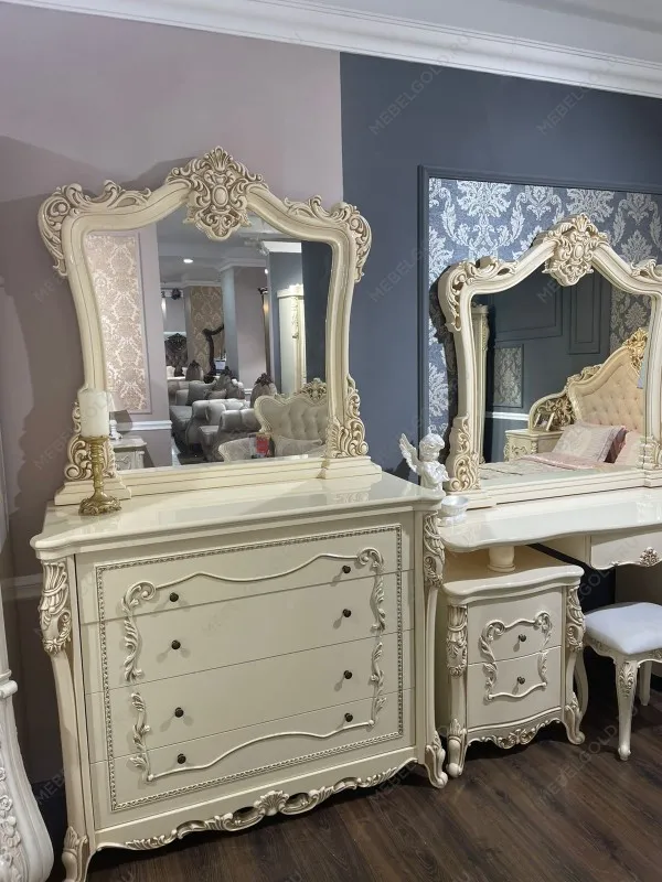 Зеркало для комода Джоконда крем глянец | изображение 6