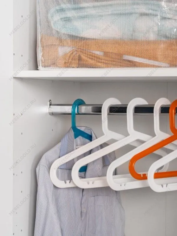 Шкаф Пикси распашной, с двумя дверьми и полкой 60х57х120, озорной василек | изображение 4