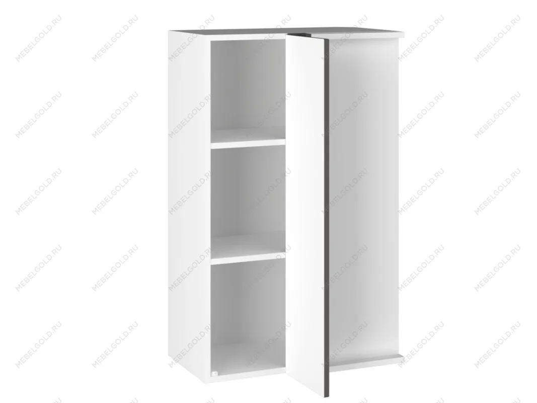 Шкаф 960 ШВП-60 левый, Виста (600*350*960) Экокожа Серый, 26718 | изображение 1