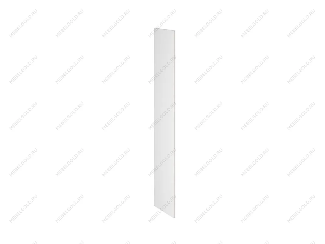 Бок замена шкафа-пенала ПГ-60 правый, Виста (16*570*2066) Экокожа Белый, 25639