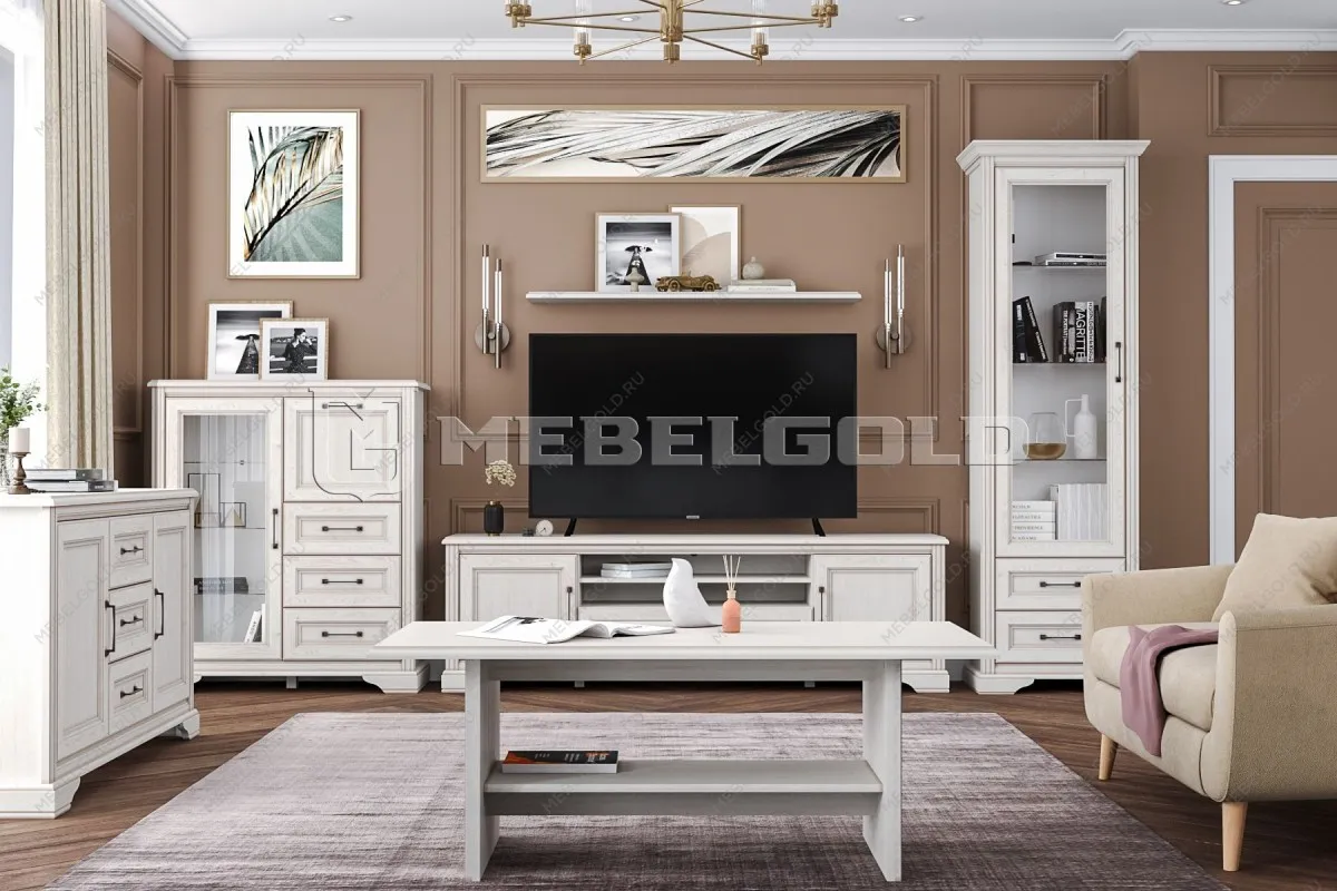 Лобня - Стол журнальный Стилиус LAW (Лиственница сибирская) | изображение 3