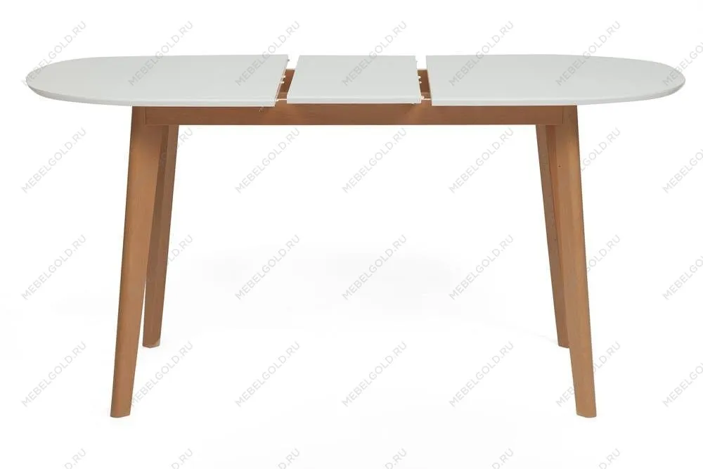 Стол обеденный раскладной BOSCO Бук, Белый | изображение 3