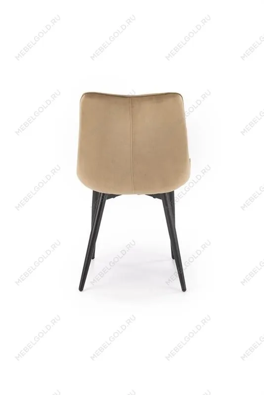 Стул кухонный Halmar GANSO (бежевый/черный) | изображение 4