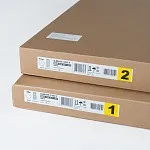 Стеллаж Сага, 70х42х215 см, серый/ясень | изображение 5