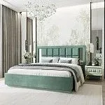 Кровать Замира 160x200 см оливковый | изображение 2