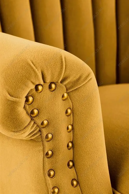 Кресло Halmar TITAN (горчичный/черный) | изображение 4