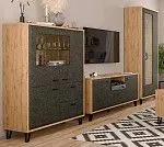 Шкаф с витриной Грейс REG2W | изображение 2