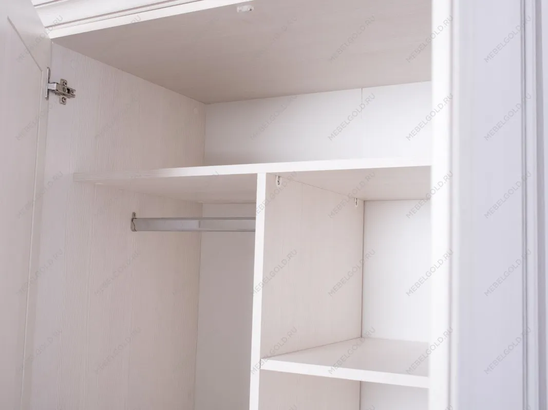 Шкаф 2-створчатый Тиффани 2DG2S вудлайн кремовый | изображение 5