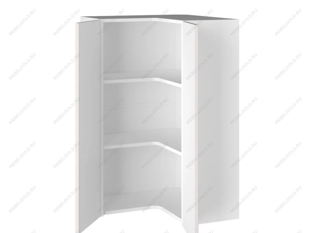 Шкаф 960 ШУГ-60, Виста (600*600*960) Экокожа Белый, 26261 | изображение 1