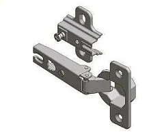 Петли в шкаф Тиффани 2DG2S вудлайн кремовый