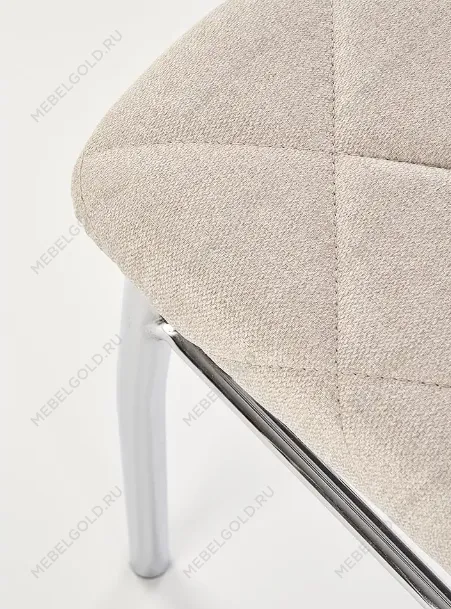 Стул кухонный Halmar K309 (бежевый/хром) | изображение 5