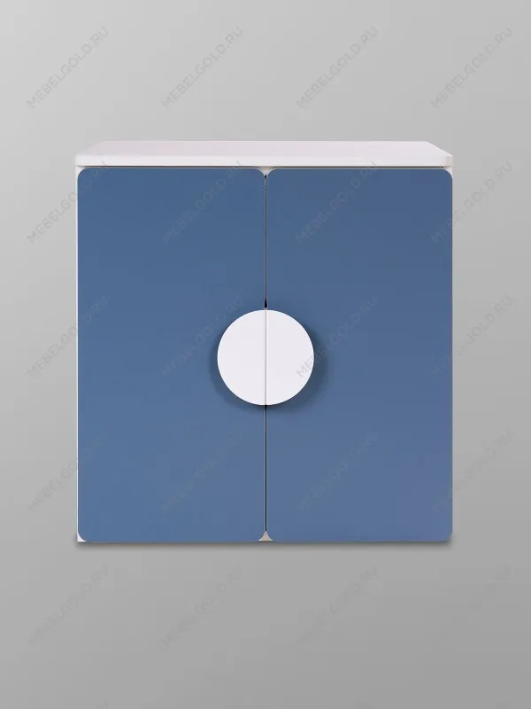 Шкаф Пикси распашной, с двумя дверьми и полкой 60x57x60, озорной василек | изображение 3