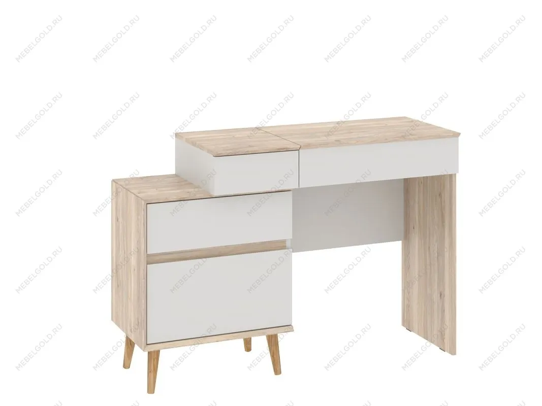 Столик туалетный, Аврора (1151*404*794) Дуб Мария/Кашемир, 12710