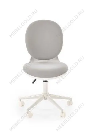 Кресло компьютерное Halmar ORION 2 (светло-серый/белый) | изображение 3