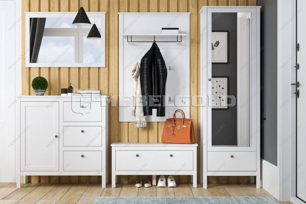 Лобня - Вешалка Ева (Хельга) WIE/80 белый | изображение 3