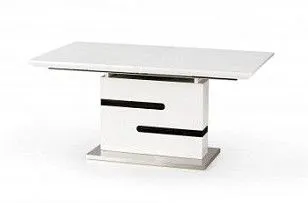 Стол обеденный Halmar MONACO, раскладной (бело-серый)