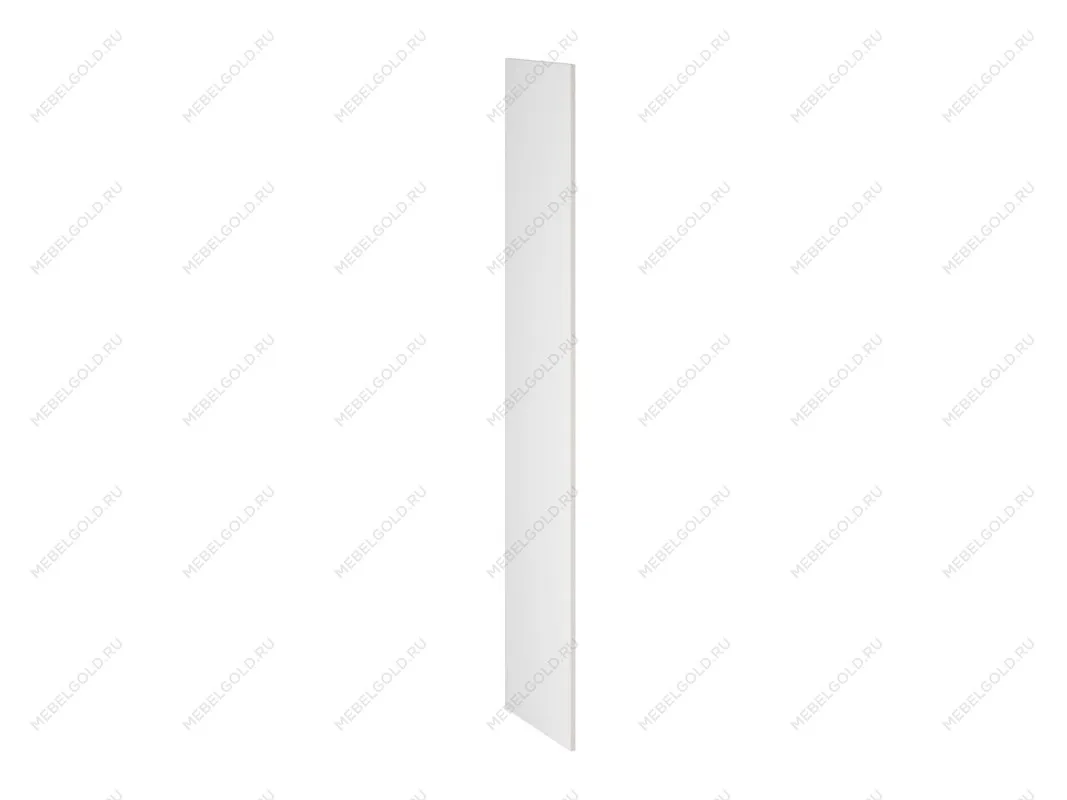 Бок замена шкафа-пенала 960 ПГ-60 правый, Виста (16*570*2306) Экокожа Белый, 25673