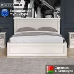 Кровать Тиффани 140 с подъемным механизмом вудлайн кремовый | изображение 1