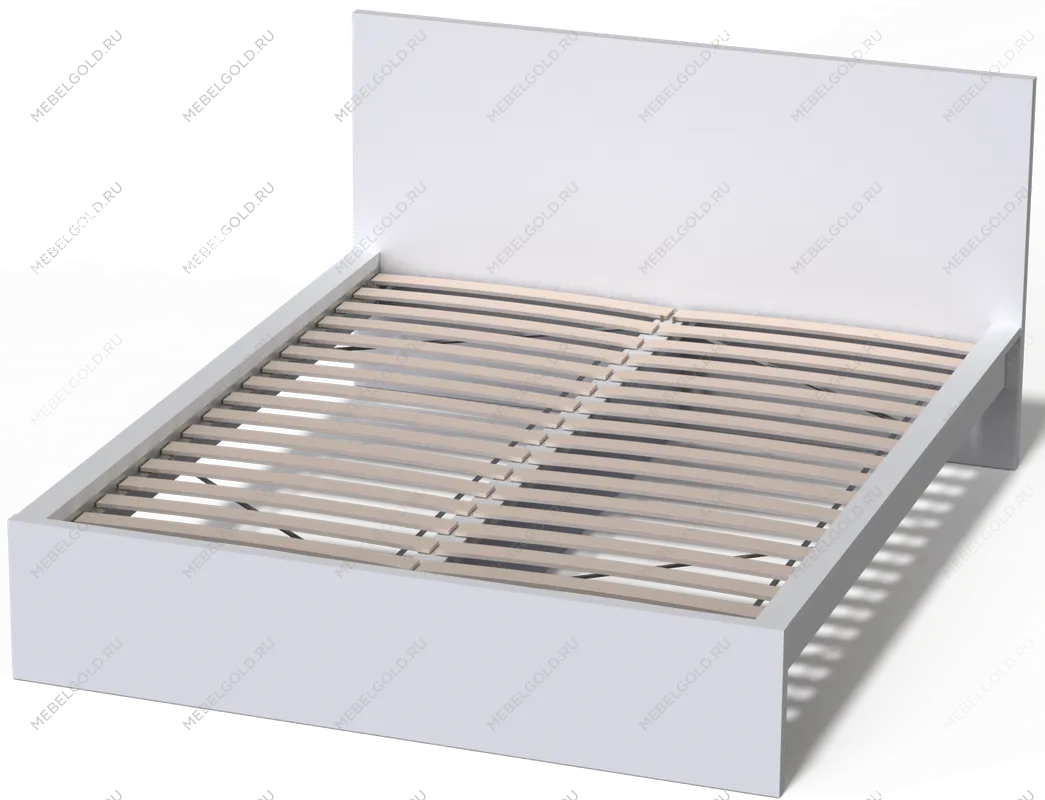 МАЛЬМ / VARMA Сэнг 160 кровать ИКЕА / IKEA 176х208х100/38, белый | изображение 1