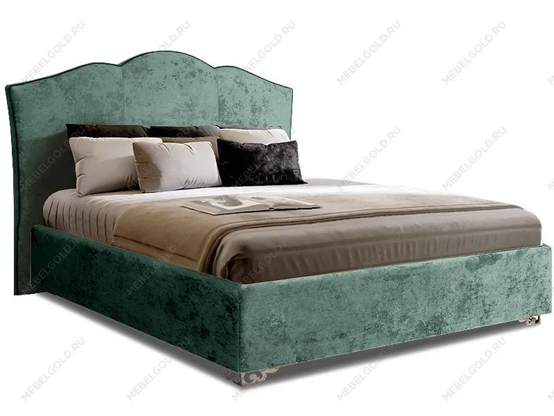 Кровать Лотос 1,4 м, с подъемным механизмом (Изумрудная волна) Sweet Dreams ЛСКР140-1[3]