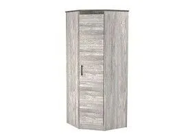 Шкаф угловой 2194, Денвер (879*879*2194) Риббек серый, 11730