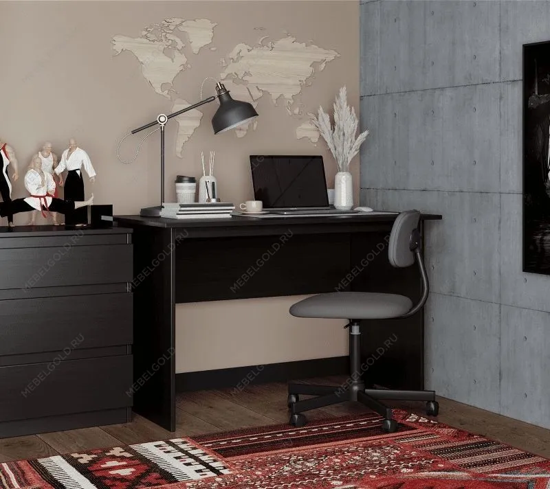 КАСТОР (KULLEN) стол письменный ИКЕА / IKEA 120х65 Дуб Венге | изображение 3