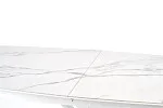 Стол обеденный Halmar VIVALDI 160 раскладной (белый мрамор/белый) | изображение 5