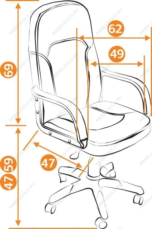 Кресло PARMA Черный | изображение 5