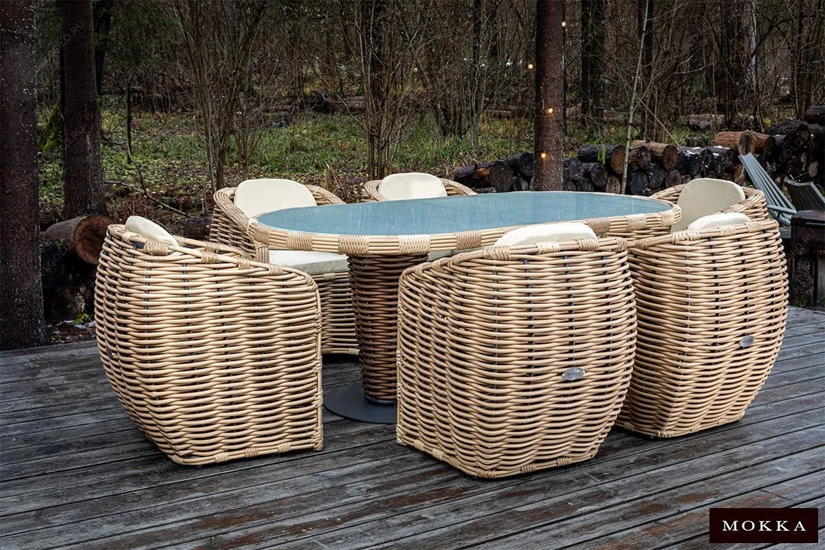 MOKKA MAJORCA кресло, цвет соломенный | изображение 3