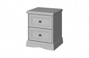 Тумба прикроватная Валенсия 2S серый