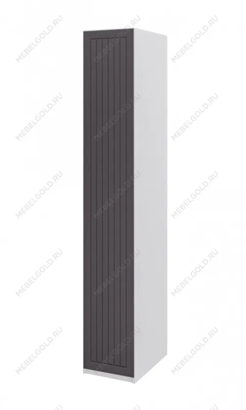 Шкаф-пенал Отис МН-039-07 П6 с фасадом МДФ (графит)