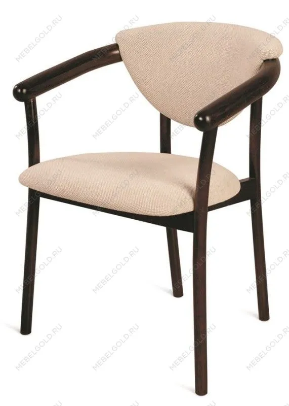 Кресло венское Виенна (темный тон/бежевый М02) | изображение 5