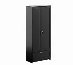 БРИМНЭС / СИРИУС Шкаф ИКЕА / IKEA для одежды 2 двери и 1 ящик Дуб Венге | изображение 3