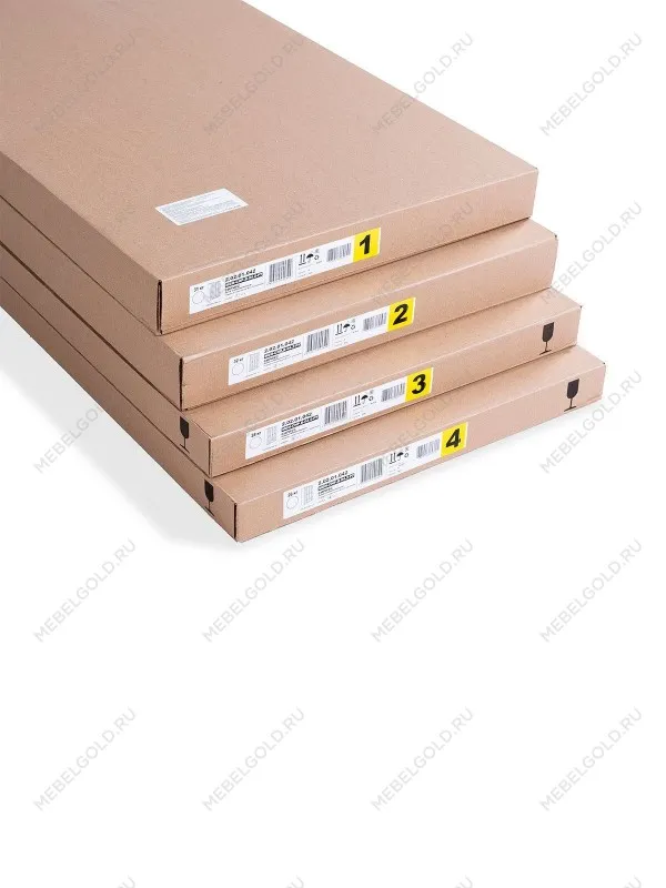 Шкаф Сириус, 4 двери и 1 ящик с зеркалами, 156х50х190 см, дуб сонома | изображение 13