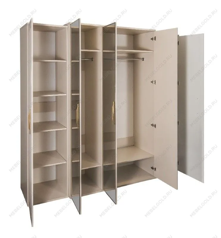 Шкаф Замира 5-дверный бежевый | изображение 2