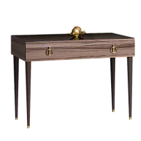 Стол туалетный Римини (Орех империя/Золото) РМСТ-1