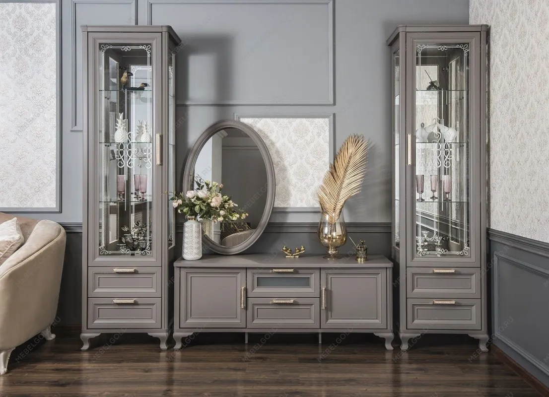 Витрина Мокко 1-ств серый камень - Выставка Балашиха | изображение 5