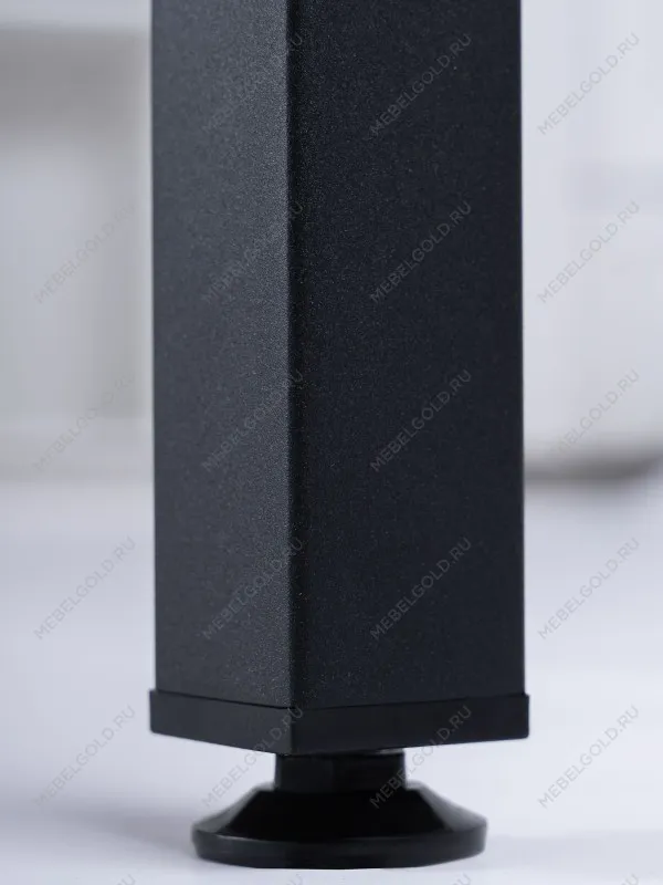 Стол письменный Ингар, 5 ящиков, 140х75х55 см, серо-бирюзовый/черный, столешница дуб беленый | изображение 14