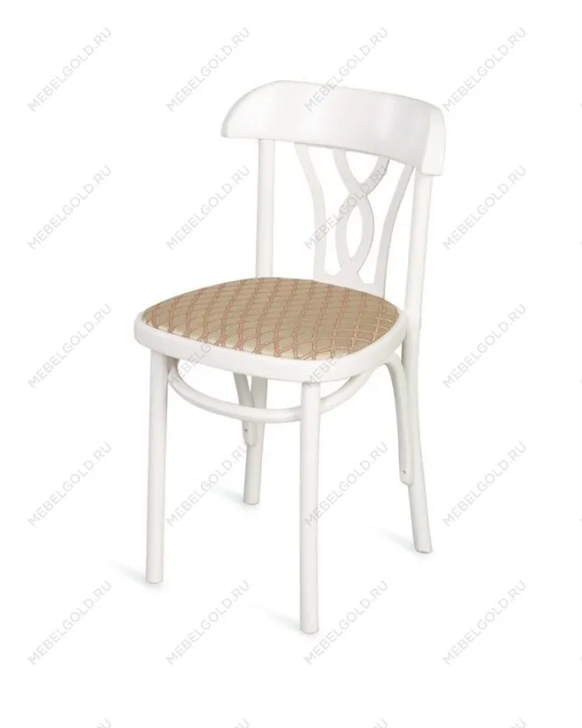 Стул Астра Восьмерка мягкий (белая эмаль/ткань) | изображение 1